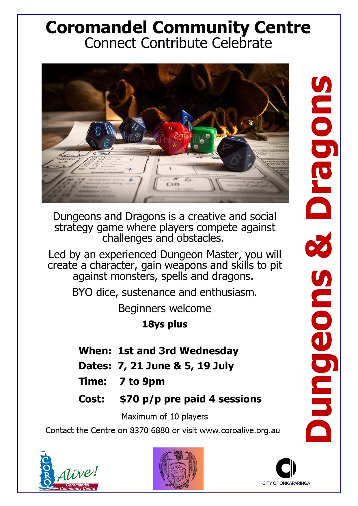 Dungeons and Dragons (for 18 years plus)